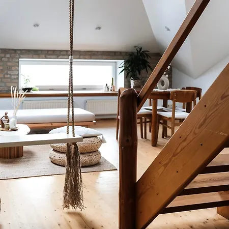 아파트 White Loft In Center With 2 King Size Beds